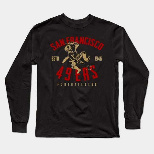 san francisco 49ers vintage Long Sleeve T-Shirt by rajem